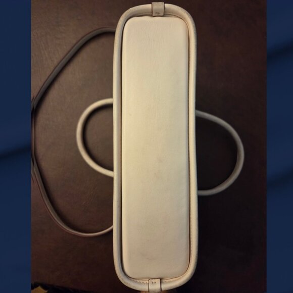 Coach CORA Dome Debossed Leather Mini Off white Bag - Picture 4 of 9